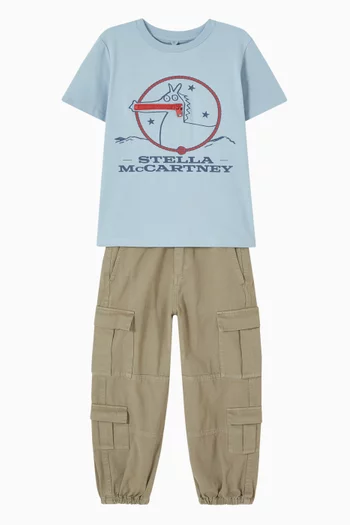 Cargo Pants in Cotton Twill