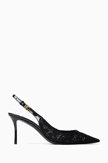 Cardinal 75 New Slingback Pumps in Lace