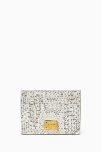 Card Holder in Nubuck Python