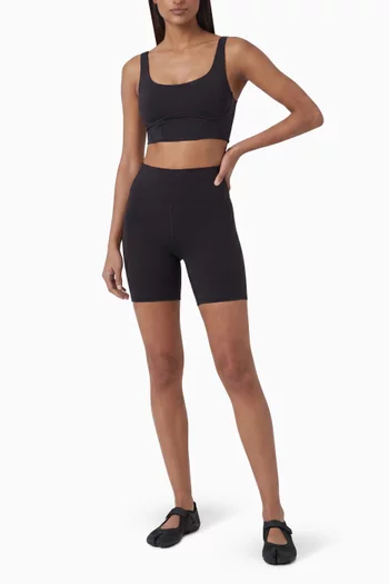 Matte Longline Corset Bra