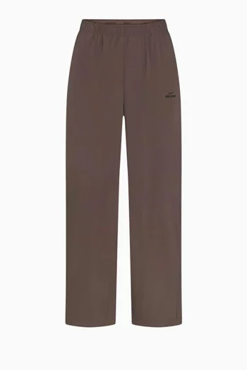 Stretch Nylon Oversized Pants