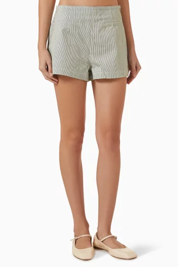 Muse Pinstripe Shorts
