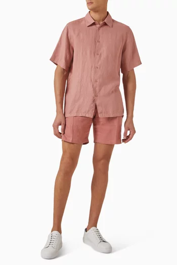 Somerton Shirt in Linen