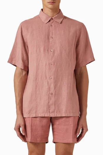 Somerton Shirt in Linen