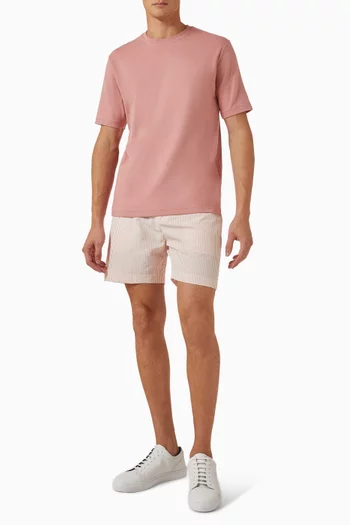 Lytham Swim Shorts in Seersucker