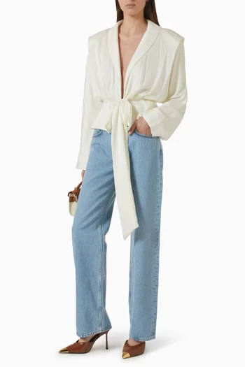 Straight-leg Jeans in Denim
