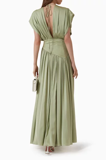 Maxi Dress in Silk