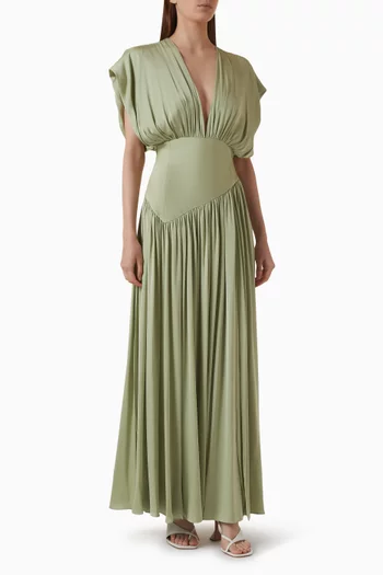 Maxi Dress in Silk