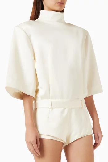 Tailored Boxy Playsuit
