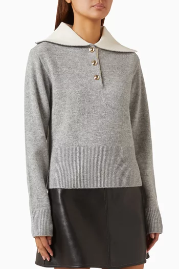 Mylowy Relaxed Sweater in Wool