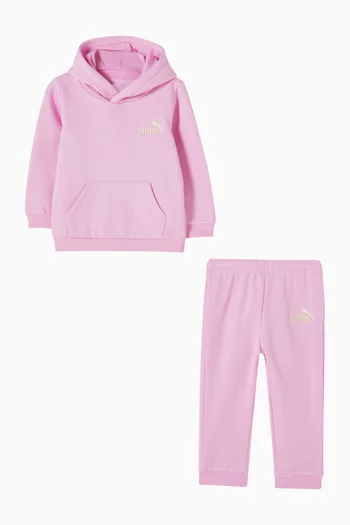 Minicats Hoodie & Sweatpants Set in Cotton