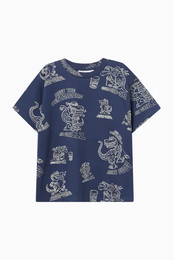 Riley Dino T-shirt in Organic Cotton