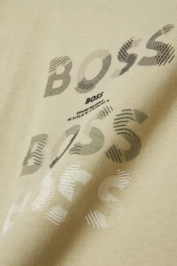 Logo-print T-shirt in Cotton-jersey