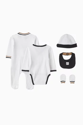 Logo Pyjama Bodysuit Gift Set