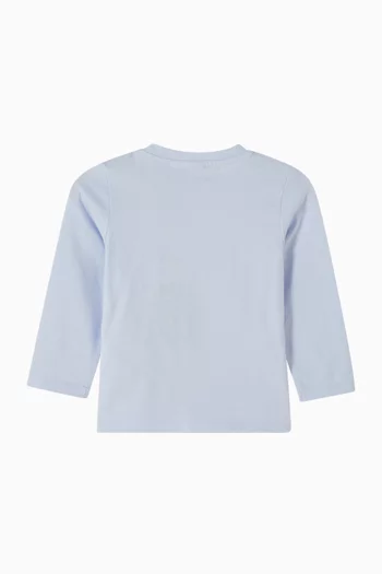 Logo T-Shirt in Cotton Jersey