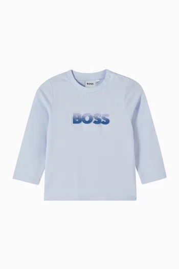 Logo T-Shirt in Cotton Jersey