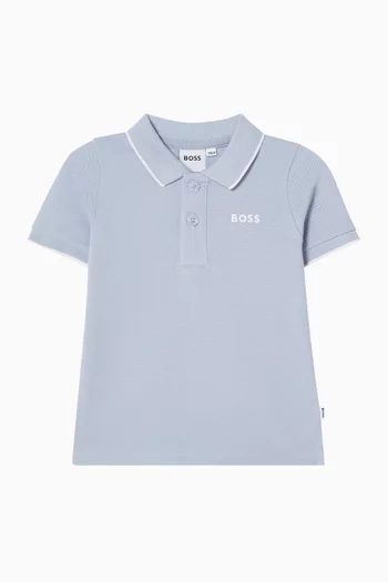 Polo Shirt in Cotton Piqué