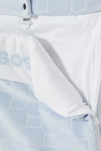 Logo Jacquard Baby Nest