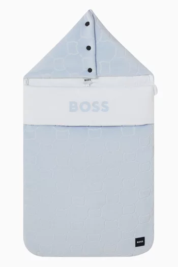 Logo Jacquard Baby Nest