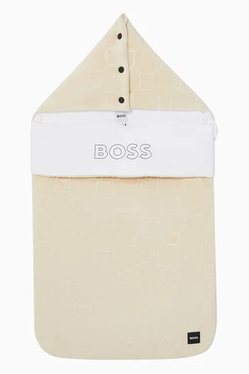Logo Jacquard Baby Nest