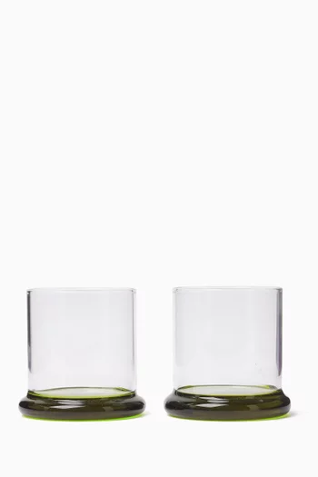 Fritter Tumbler Glasses, Set of 2