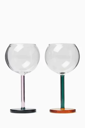 Bilboquet Wine Glasses, Set of 2