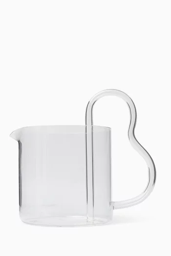Bean Pitcher in Borosilicate Glass