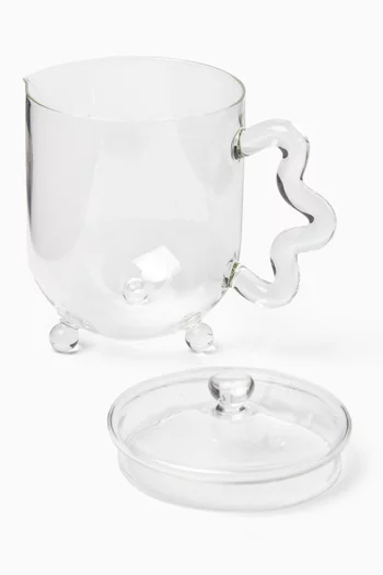 Bloom Teapot in Borosilicate Glass