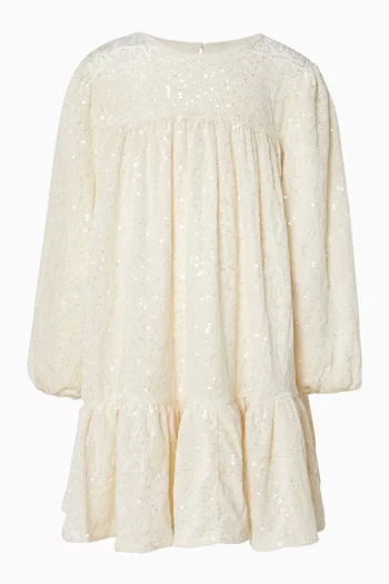 Ceremony Sequin-embellished Dress