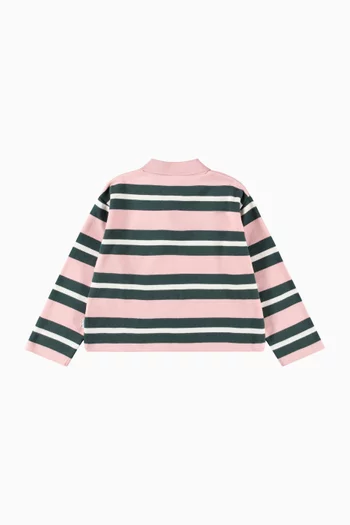 Millie Striped Rugby Shirt in Organic Cotton