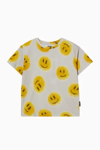 Smiley T-Shirt in Cotton
