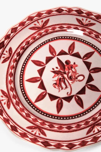 Rêverie des Pins Dining Plate in Porcelain