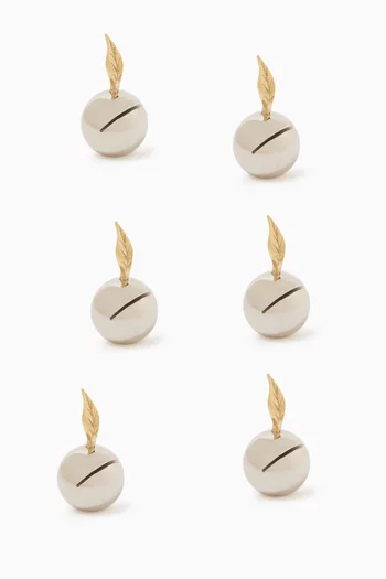 Les arbres Placecard Holders, Set of 6