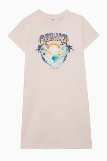 Graphic T-shirt Dress