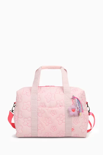 Quited Flower Changing Bag