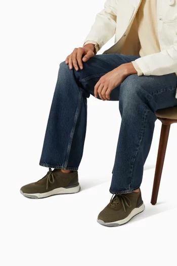 Stretch-knit Sneakers
