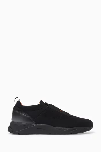Stretch-knit Sneakers
