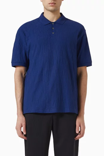 Polo T-shirt in Mercerized Cotton-jersey