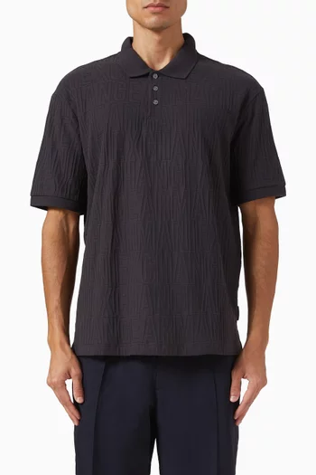 Polo T-shirt in Mercerized Cotton-jersey
