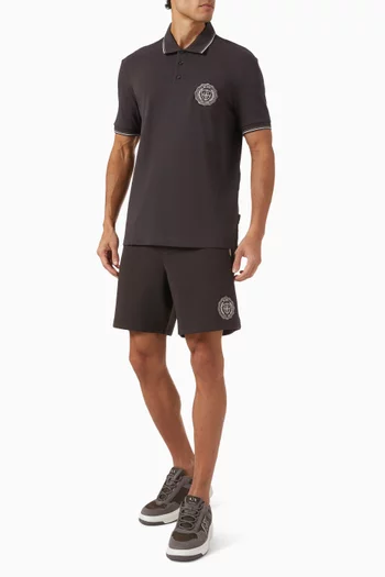Logo Slim-fit Polo T-shirt Cotton-piqué