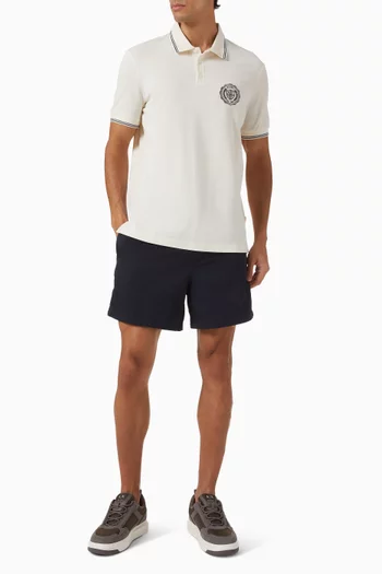 Logo Slim-fit Polo T-shirt Cotton-piqué