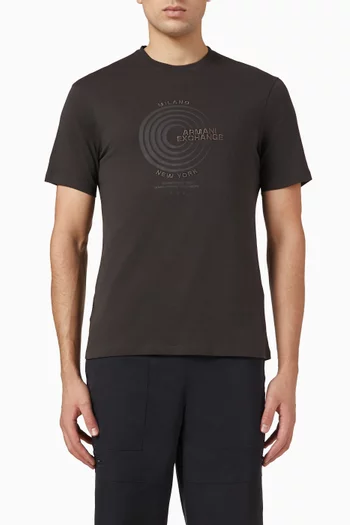 Slim-fit T-shirt in Cotton-jersey