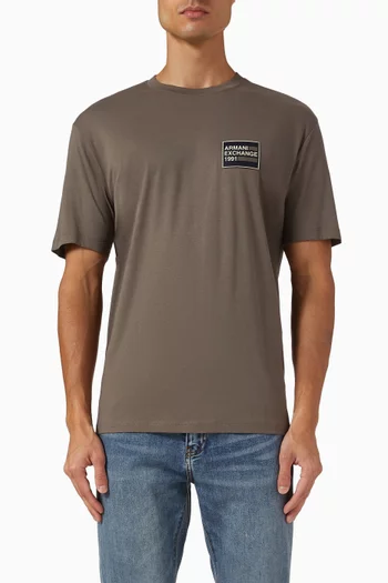 AX Logo T-shirt in Cotton