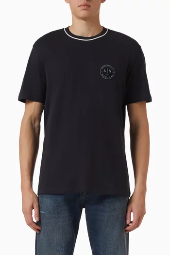 AX-print T-shirt in Cotton-jersey