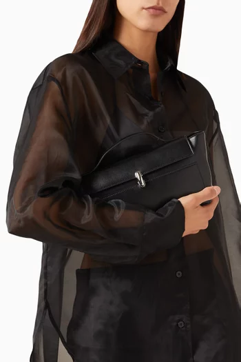 Symmetry Trapeze Pochette Bag in Leather
