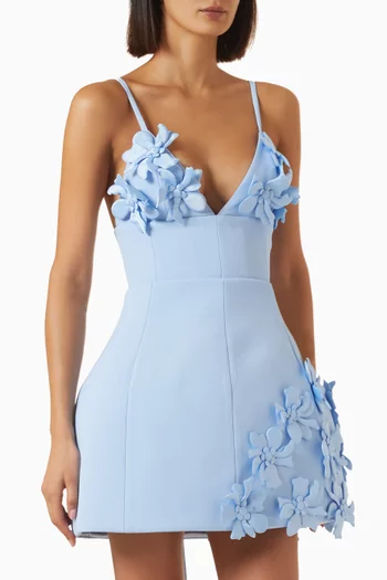 Emma 3D Floral Mini Dress