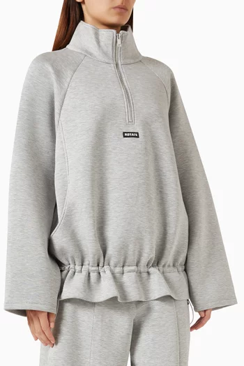 Half-zip Jacket in Scuba