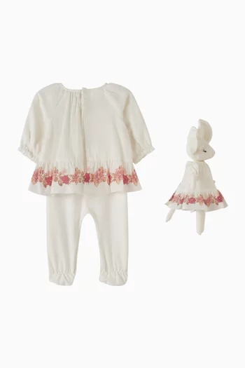 Printed Pyjama Gift Set in Cotton