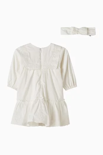 Lace-trim Dress Gift Set