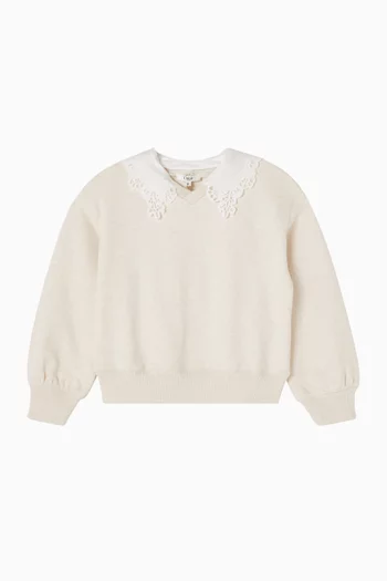 Logo Sweatshirt in French Terry